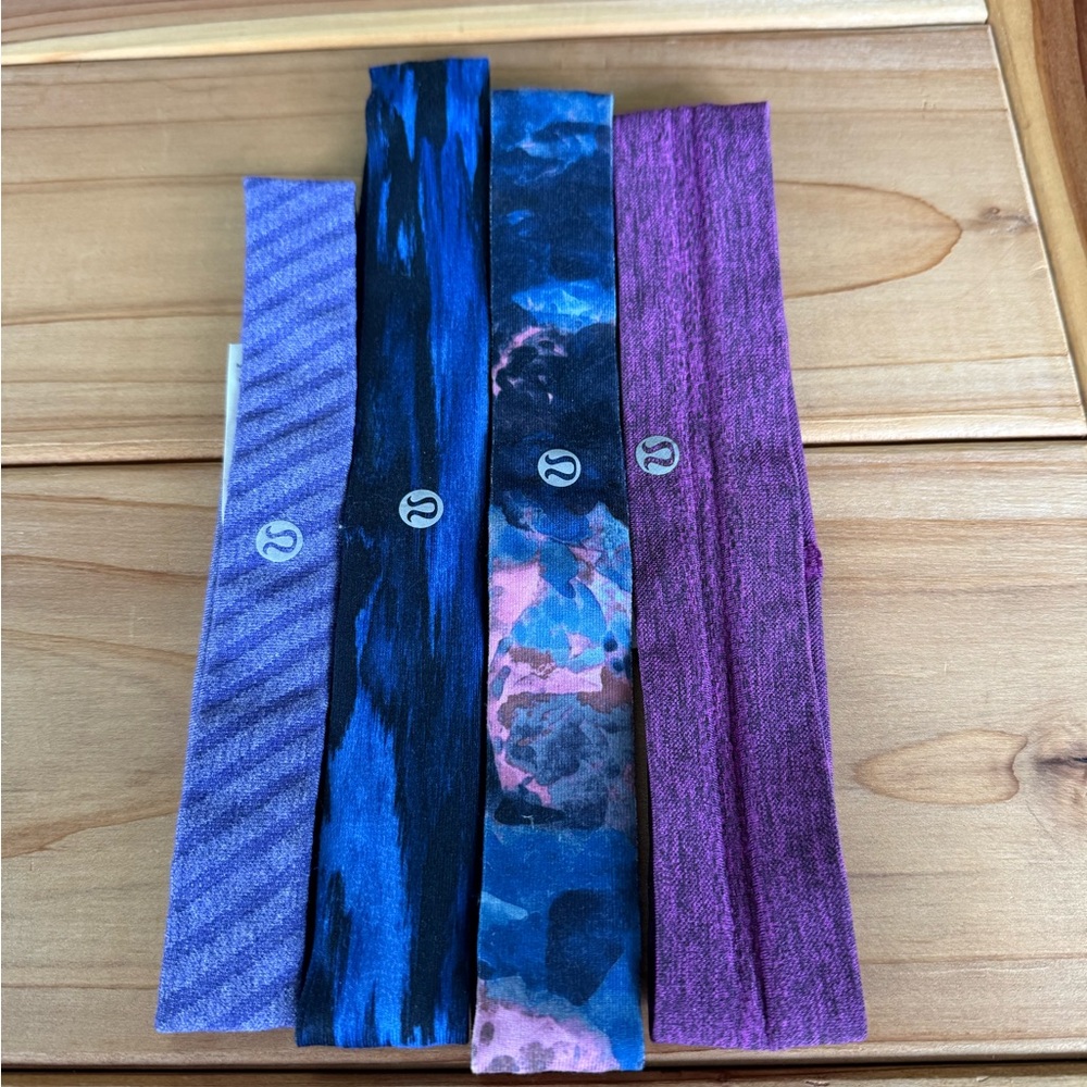 Lululemon Colorful Headband Set